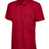 Mens Poplin Half Sleeve Shirt