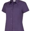 Ladies Poplin Half Sleeve Shirt